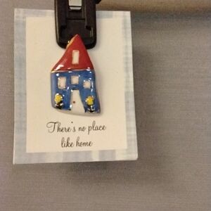 Colorful House Brooch